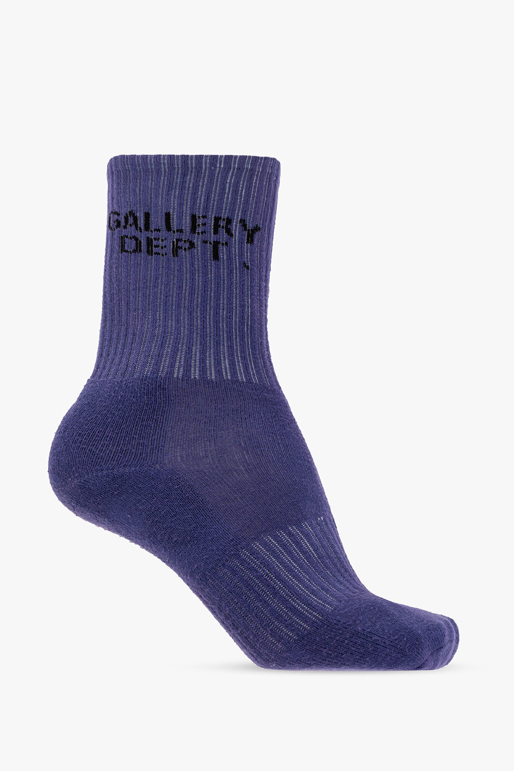 gallery dept logo socks purple - レッグウェア